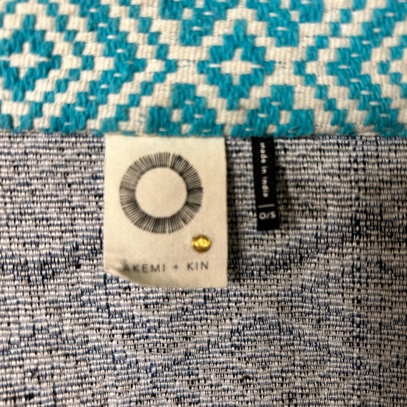 Anthropologie Akemi + Kin blue kimono jacket OS - Picture 3 of 4